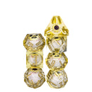 Eyeball liquid cube yellow