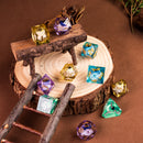 Eyeball liquid cube yellow