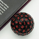 W100 / D100 dragon egg black / red