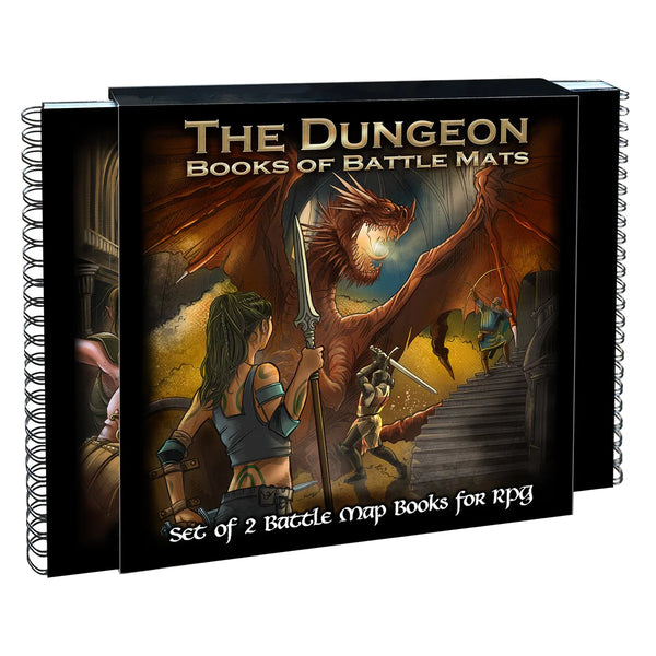 The Dungeon Book of Battle Mats (2er-Set)