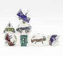 Lavastream white & multicolored