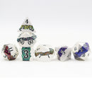 Lavastream white & multicolored