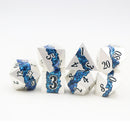 Lavastream white & blue