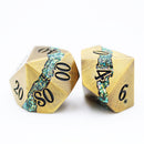 Lavastream gold & green