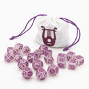 Bardic Inspiration Set (20 Dice + bag)
