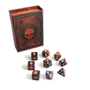 Elder Dice Necronomicon Blood & Magick Red and Blue