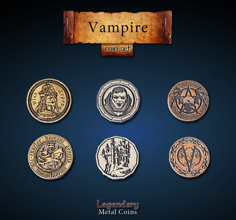 Vampire Coin Set (24 Stück)