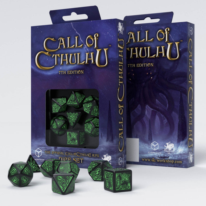 Call of Cthulhu 7th Edition black & green
