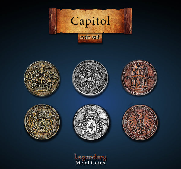 Capitol Coin Set (24 pieces)