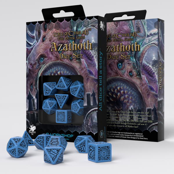 Kit de Dados: Call of Cthulhu - The Outer Gods - Hastur (Q Workshop) | Buró Kit de Dados: Call of Cthulhu - The Outer Gods - Hastur (Q Workshop) | Buró
