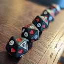 Death Saving Throw Dice (5 Dice + bag)