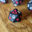 Death Saving Throw Dice (5 Dice + bag)