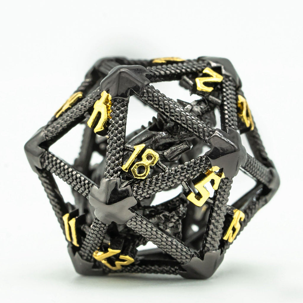 Fafner Ring Fafnir D20 Black & Gold