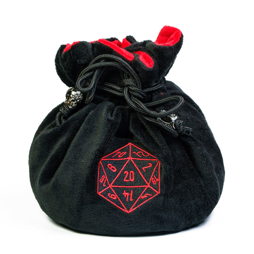XXL cube bags with 7-compartments made of plush