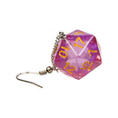D20 / D6 earrings different colors and shapes