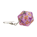D20 / D6 earrings different colors and shapes