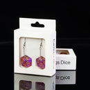 D20 / D6 earrings different colors and shapes
