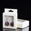 D20 / D6 earrings different colors and shapes