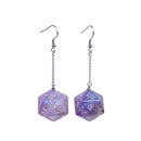D20 / D6 earrings different colors and shapes