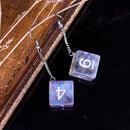 D20 / D6 earrings different colors and shapes