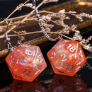 D20 / D6 earrings different colors and shapes