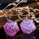 D20 / D6 earrings different colors and shapes