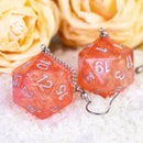 D20 / D6 earrings different colors and shapes