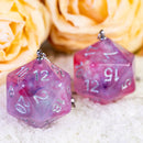 D20 / D6 earrings different colors and shapes