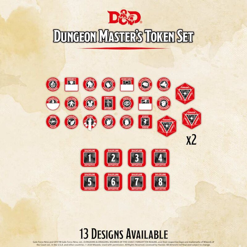 D&D Dungeon Master's Token Set for all Classes - GERMAN VERSION