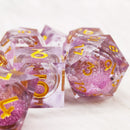 Liquido (liquid cube with glitter)