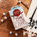 Japanese Dice Set - Series with Kanji numerals