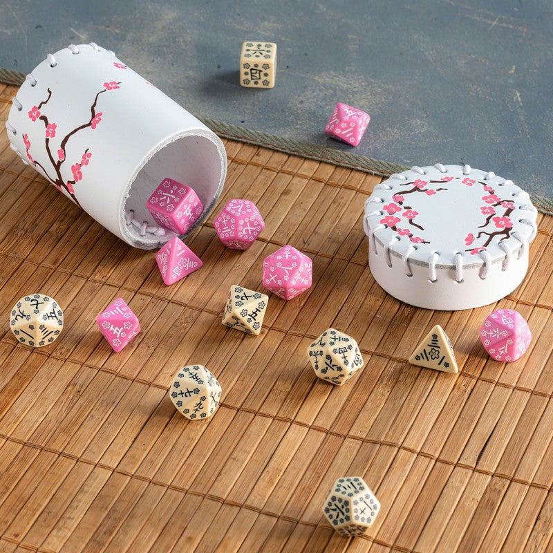 Japanese Dice Set - Series with Kanji numerals
