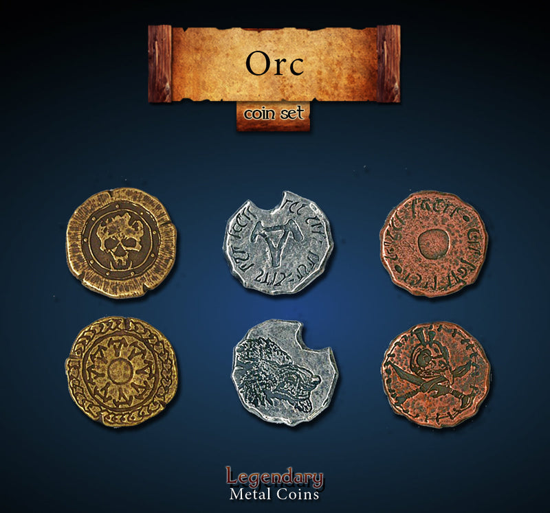 Orc Coin Set (24 Stück)