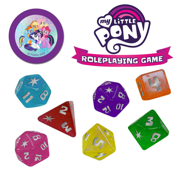 My Little Pony Dice Set (8 pieces)