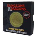 D&D Medallion Amulet Of Health Limited Edition (gold plated)